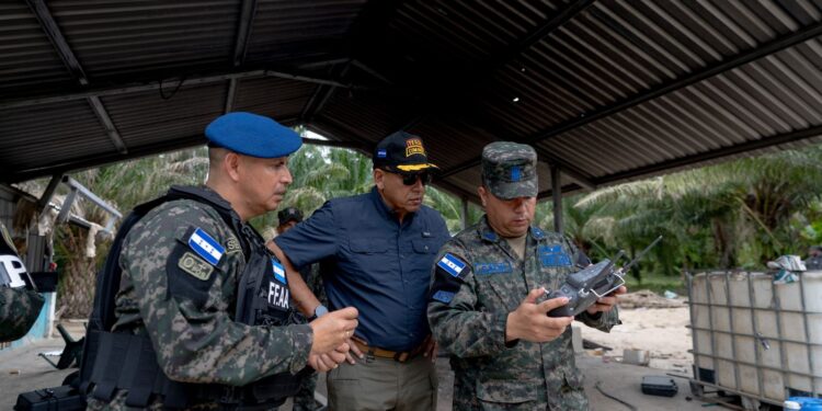 Subsecretario de Defensa supervisa intensificados operativos militares en el Bajo Aguán