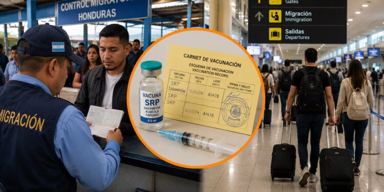 Migración hondureña exige vacuna contra el sarampión para viajar a países con circulación activa del virus