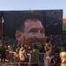 El impactante mural de Messi que el astro agradeció con un pulgar arriba: la reacción de los autores al verlo