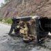 ¡Casi es tragedia! Familia por poco muere calcinada dentro de su carro en carretera a Danlí