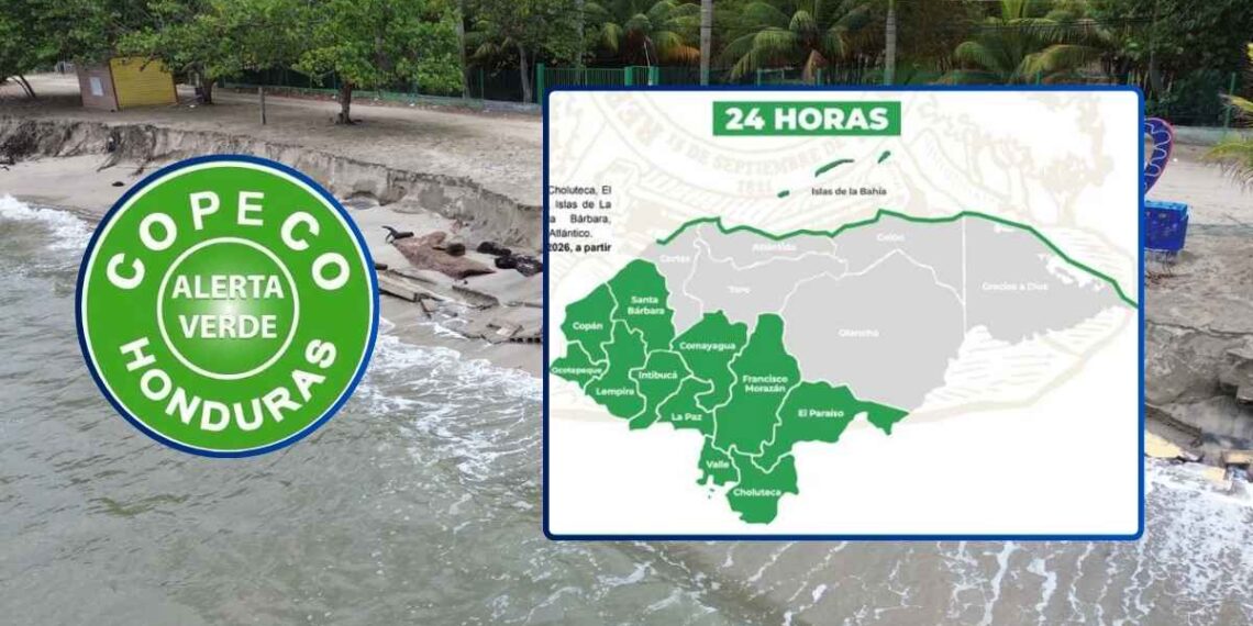¡Cuidado con las olas! Copeco suma a la Alerta Verde el Litoral Caribe e Islas de La Bahía