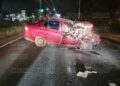 ¡De milagro! Borracha al volante sobrevive a brutal choque en el Anillo Periférico | Móvil Emergencia TGU