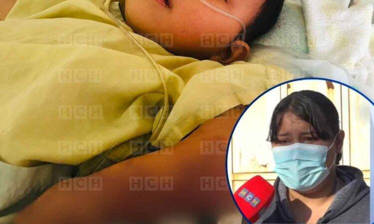 ¡De una simple fiebre a una pesadilla! Bebé a punto de perder su brazo tras inyección en el Hospital Escuela su madre exige justicia