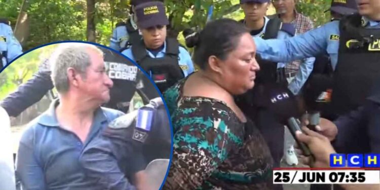 ¡En desarrollo! Con el arresto de invasores, arranca desalojo de tierras en Choloma: “No somos invasores”, alegan