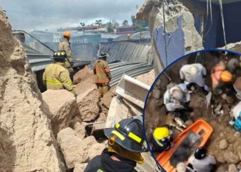 ¡Lamentable! Confirman hallazgo de una segunda víctima mortal del colapso de cerro en Tegucigalpa