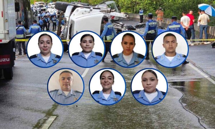¡Luto policial! Brutal accidente en la CA-5 cobró la vida de siete agentes y dejó otros 15 heridos