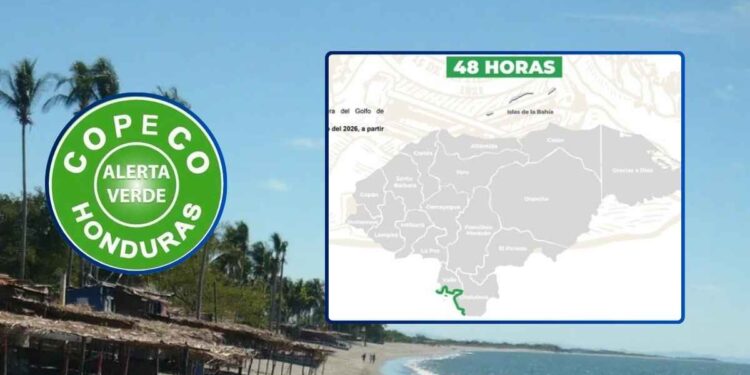 ¡Por alto oleaje! Decretan Alerta Verde en línea costera del Golfo de Fonseca