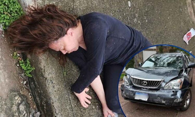 ¡Tiene clavo la doña! La conductora de los “carros chocones” sí andaba borracha, y el carro se lo había agarrado a un vecino, confirma la DNVT