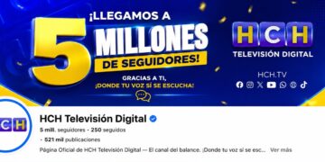 ¡HCH hace historia! Alcanza los 5 millones de seguidores en Facebook