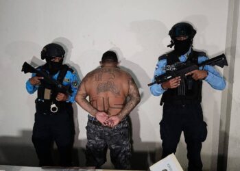 DAET captura a alias “El Matata”, supuesto cabecilla de la Mara MS-13 en el Valle de Sula.