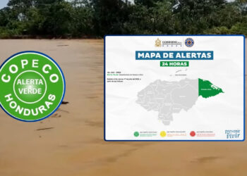 Copeco extiende por 24 horas más la Alerta Verde para La Mosquitia