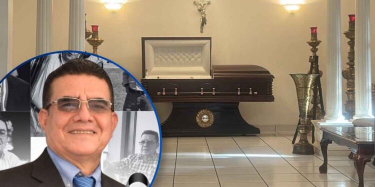 El periodista Arístides Aceituno es velado en Tegucigalpa y sus restos serán sepultados este sábado