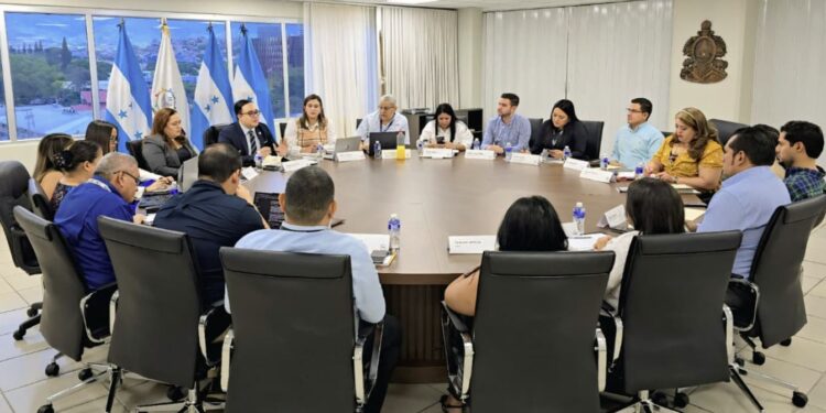 El Consejero Eduardo Enrique Fuentes sostiene reunión de trabajo para fortalecer el avance institucional en el CNE