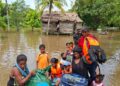 Evacúan y albergan a decenas de afectados por inundaciones en Gracias a Dios