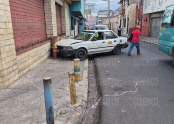 ¡Triste inseguridad! Criminales motorizados tirotean a taxista en Comayagüela