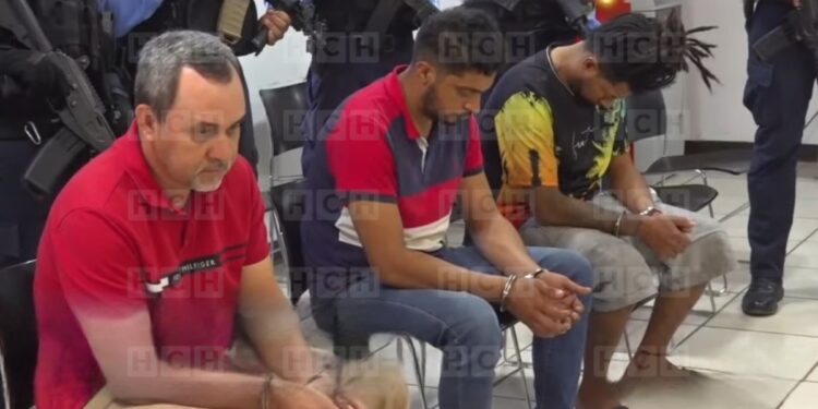 Trasladan a TGU a tres personas capturadas en las últimas horas