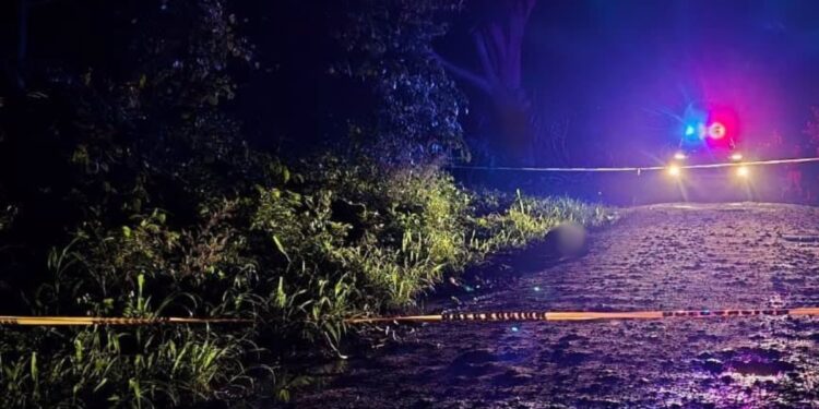 Hallan sin vida a hombre en una solitaria calle de Catacamas