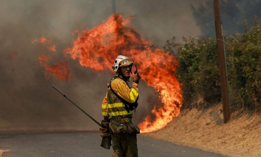 Incendios en Madrid y Ávila