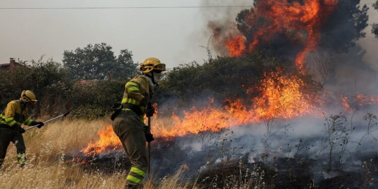 Incendios en Madrid y Ávila