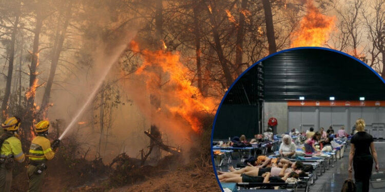 Incendios históricos obligan a evacuar o confinar a unas 88 mil personas en España