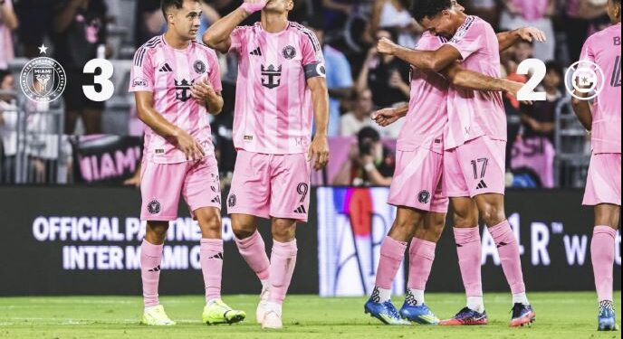 Sin Messi, el Inter Miami le ganó 3-2 a Chicago Fire en la reanudación de la MLS: el insólito blooper del que tuvo que reponerse