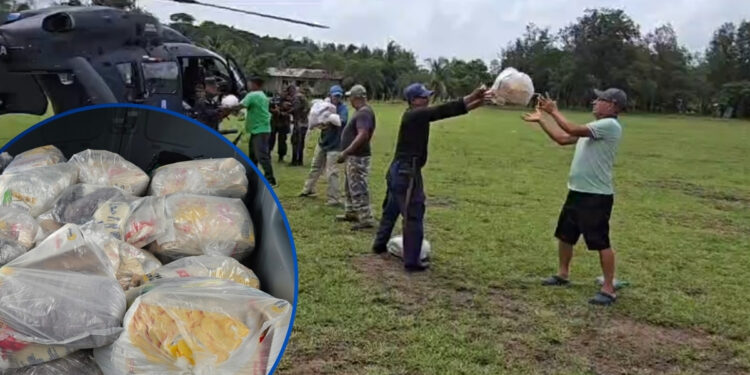 Llegan víveres para los afectados por inundaciones en La Mosquitia