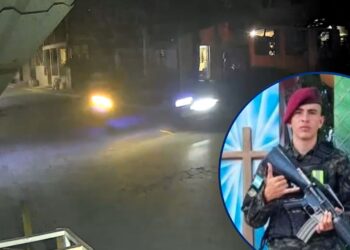 Militar a bordo de moto perece en aparatosa colisión que fue captada en video | Móvil Emergencia SPS