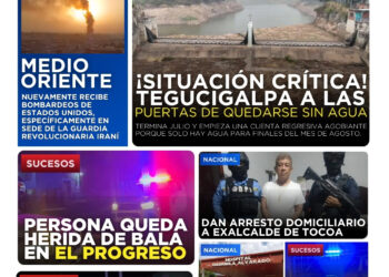 Portada HCH viernes 31 de julio 2026 Edición Matutina