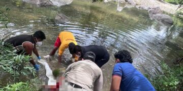 Recuperan el cuerpo de un hombre en río de Jutiapa, Atlántida