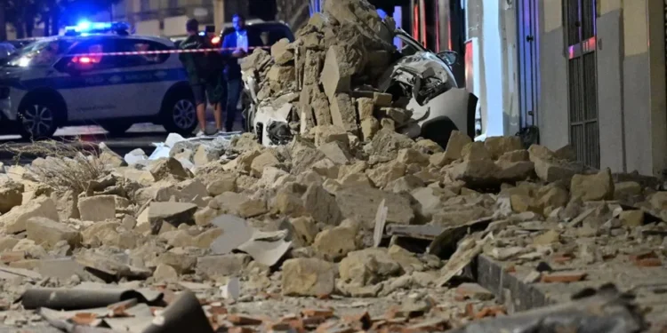 Terremoto en Nápoles