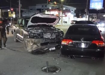 Un policía militar herido tras aparatoso choque | Móvil Emergencia SPS