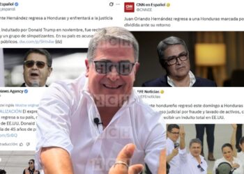 Volvió El mundo reacciona al regreso de Juan Orlando Hernández a Honduras