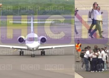 Volvió Juan Orlando Hernández pone los pies en su tierra después de más de cuatro años sin poder hacerlo