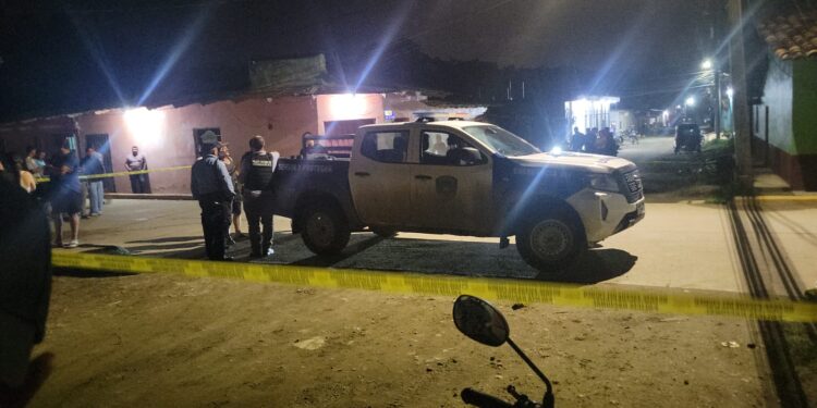 ¡Sangriento! A balazos asesinan a un hombre en Trojes, El Paraíso