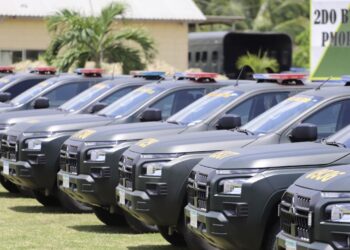 Entregan nueva flota vehicular para potenciar las misiones de seguridad en el territorio nacional