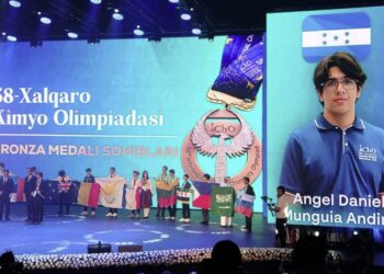 ¡Honduras hace historia en la Olimpiada Internacional de Química! Ángel Munguía, gana medalla de bronce
