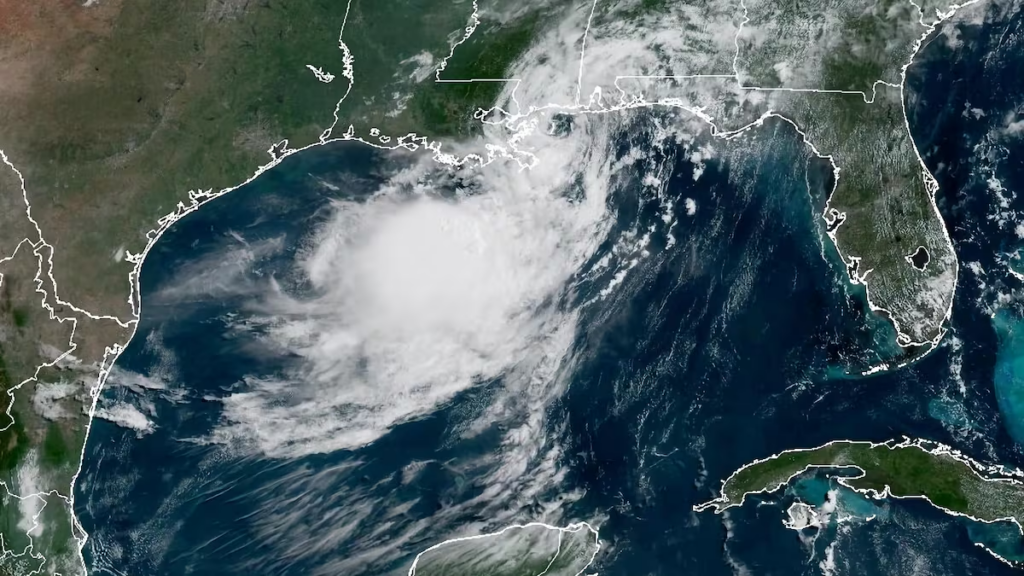La tormenta tropical Bertha