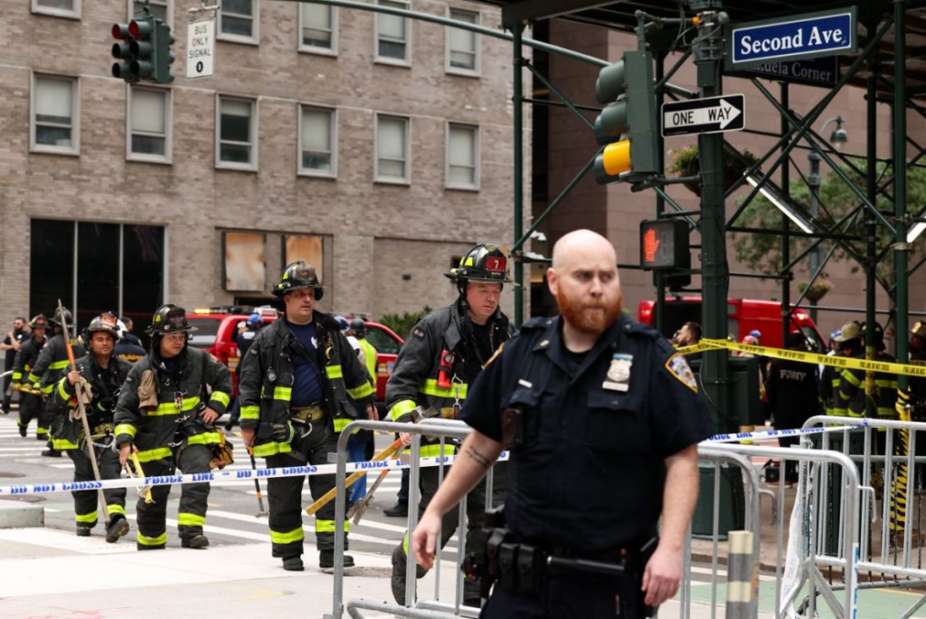 Nueva York trabaja para estabilizar rascacielos en Midtown