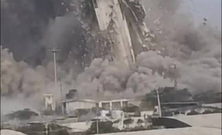 Estados Unidos anunció la destrucción de una torre