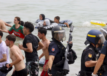 colapso operativo en la frontera entre España y Marruecos