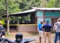 matan hombre campamento Olancho