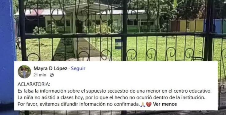 Maestra aclara que el secuestro de la menor de cinco años no ocurrió en el kínder de Las Vegas, Santa Bárbara