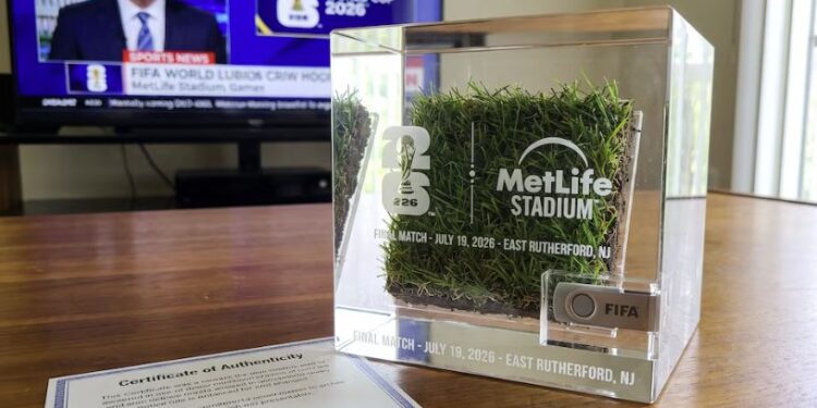 El comité de Nueva York y Nueva Jersey afirma que recibirá la mayor parte de la venta del césped del MetLife tras el Mundial 2026