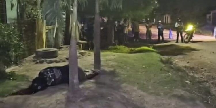 Sujetos armados asesinan a un hombre en Col. 15 de septiembre en Olanchito, Yoro