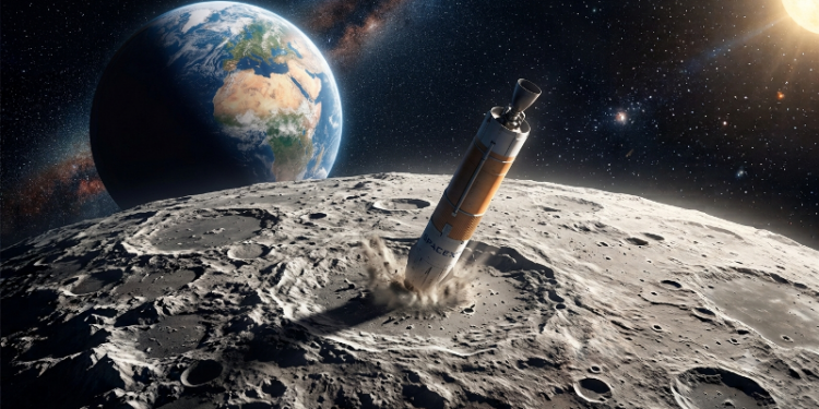 ¡Cuenta regresiva! Cohete de SpaceX se estrellará contra la cara visible de la luna