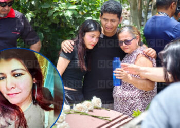 ¡Entre dolor e impotencia! Sepultan a Vianka, la madre que dejó huérfanos a sus hijos; mientras su esposo sigue prófugo