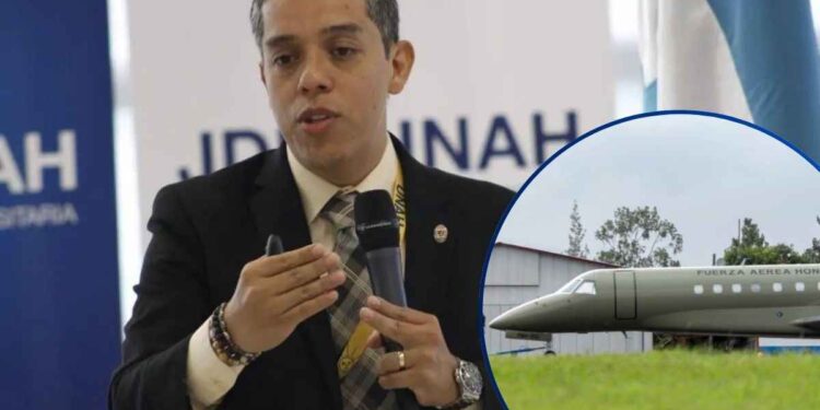 ¡Friendo y comiendo! Rector UNAH pide la “tajada del pastel” de la venta del avión presidencial