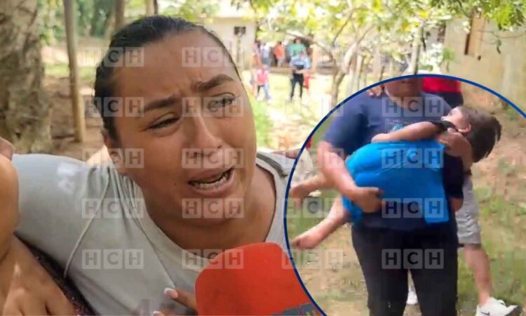 ¡Lágrimas de alegría! Sano y salvo hallan al pequeño Mateo en montaña de El Progreso