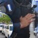 ¡Por cualquier cosa! Bien “acompañados” se movilizan taxistas que protestan en El Progreso