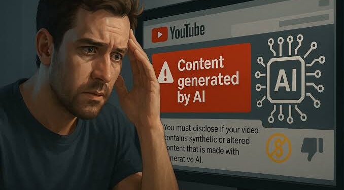 ¡Se acabó el negocio fácil! YouTube desmonetizará “videos basura” creados en masa con IA